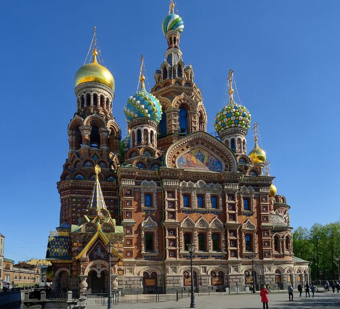 Church of the Savior on Spilled Blood, St. Petersburg, Russia
